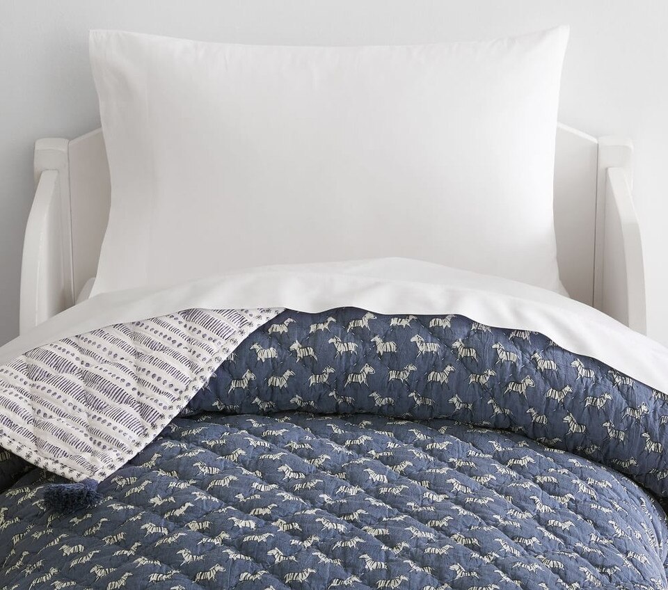 Colton Reversible Baby Comforter Pottery Barn Kids Australia